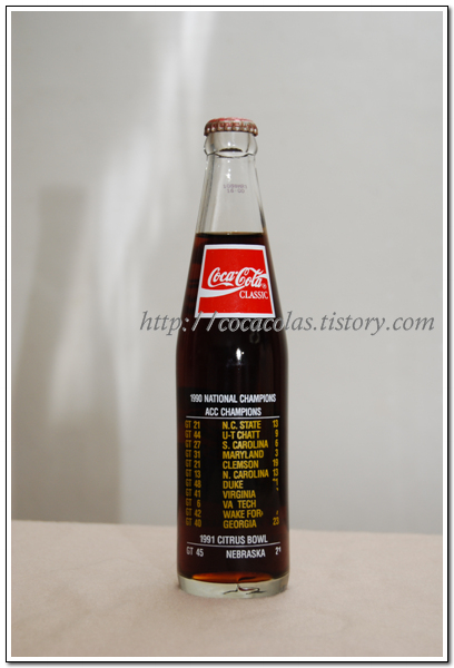 ounce of coke. 10 ounce tall Coke bottle
