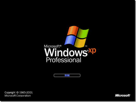 <화면 7> 윈도우XP